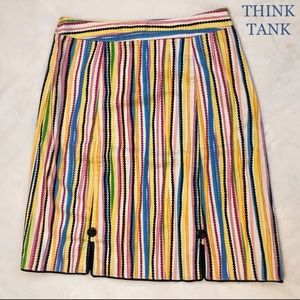 Anthropologie Striped Skirt